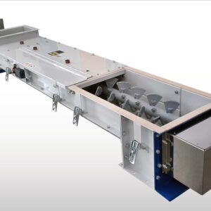 Máy trộn liên tục kiểu cánh chèo trục đôi