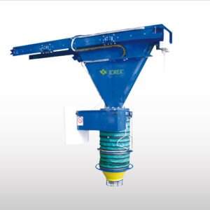 Thiết bị định vị bộ xả liệu xe TR